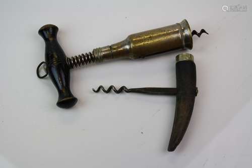 Thomason Type Corkscrew and another Corkscrew