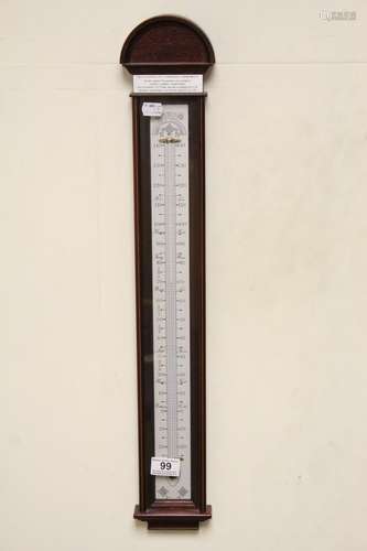 Replica Fahrenheit Thermometer, 69cms high