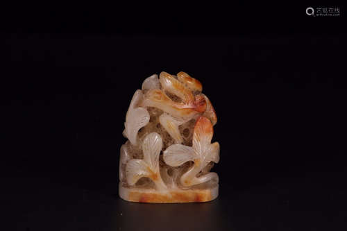 A Chinese Jade Carved Ornament