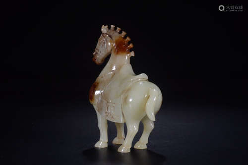 A Chinese Jade Horse