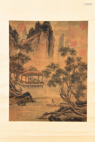 AN EXQUISITE CHINESE PAINTING