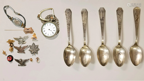 Assorted Gold and Silver Items