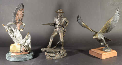 Boxed Bronzes American Allegiance, Cavalryman