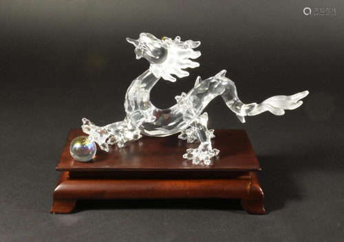 Boxed Swarovski Crystal Chinese Zodiac Dragon