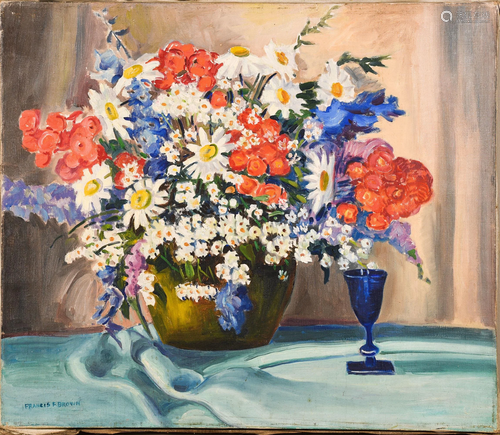 Francis F. Brown, Floral Still Life