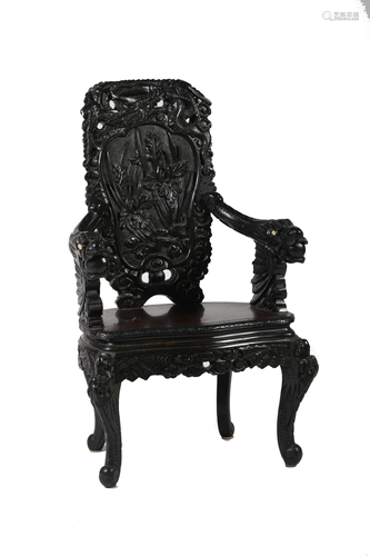 Japanese Dragon Chair, Meiji