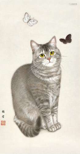 何馥君(b.1985) 猫蝶