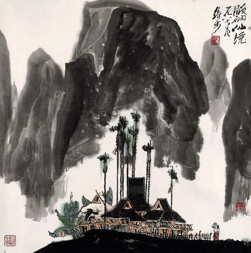 张步(b.1934) 版纳仙境