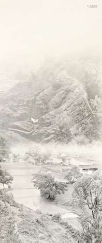 郎静山(1892-1995) 烟村初稼