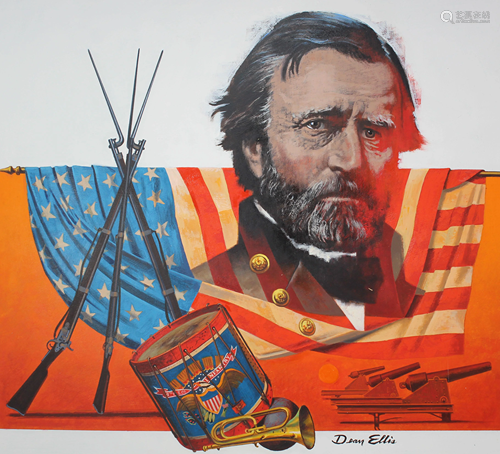 Dean Ellis (1920 - 2009) Ulysses Simpson Grant