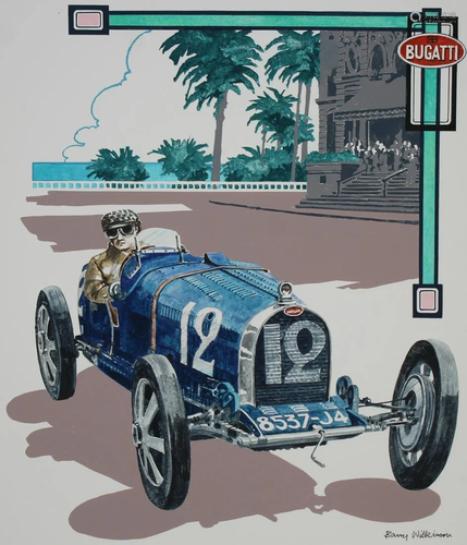 Barry Wilkinson (B. 1923) 1929 Bugatti Type 35B