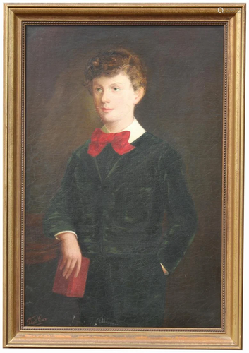 Cox, Antique Portrait of a Young Man.