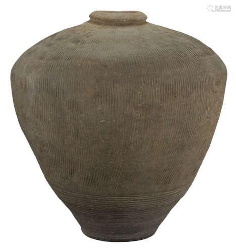 An Exceptionally LARGE Chinese Pottery Storage Jar – Warring States or Later
