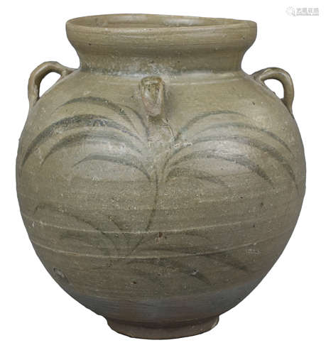 A Rare Chinese Yuan Dynasty Underglazed Jar