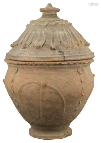 An EXTREMELY LARGE Chinese Yuan / Ming Dynasty Pottery Jar