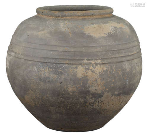 A LARGE Chinese Warring States Pottery Jar with Oxford TL Test (475 - 221 BC)