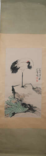 Modern Sun qifeng's flower and bird painting