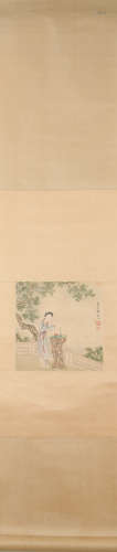 Zheng shixuan's figure painting