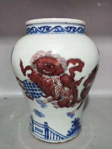 青花瓶
Blue and White Vase