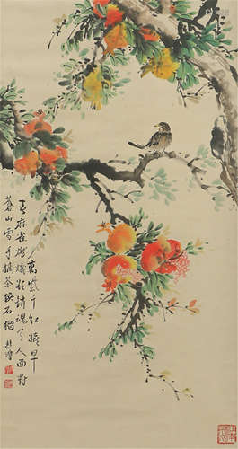 CHINESE INK AND COLOR PAINTING OF XU BEIHONG