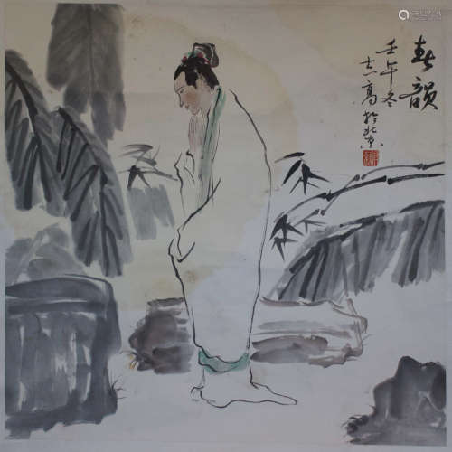 A Chinese Spring Painting, Xie Zhigao Mark