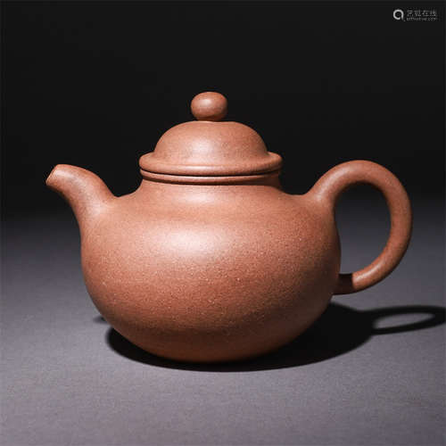 A Chinese Zisha Teapot