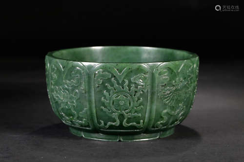 A Chinese Hetian Jade Bowl