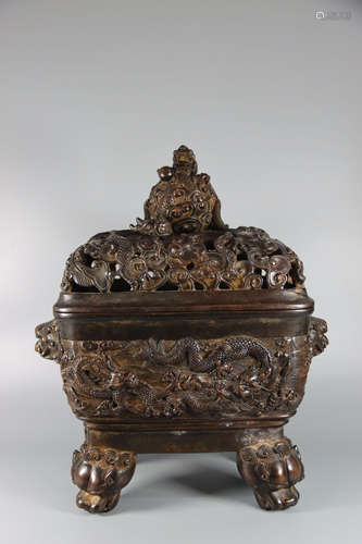 A Chines Bronze Censer