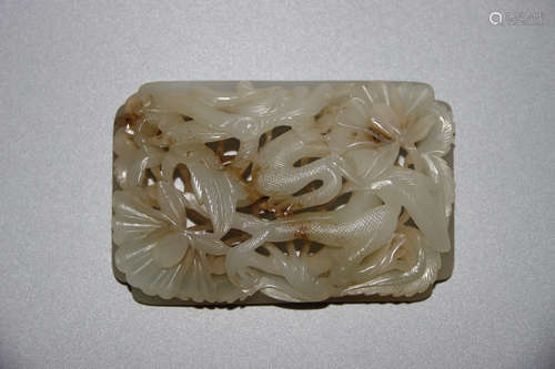 A Chinese Hetian Jade Ornament