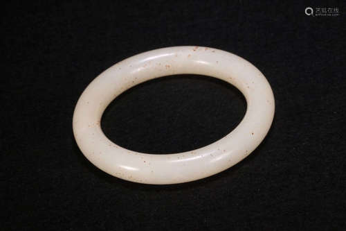 A Chinese Hetian Jade Bracelet