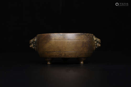 A Chinese Bronze Censer