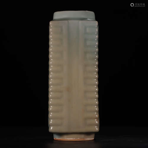 A Chinese Celadon Glazed Porcelain Vase