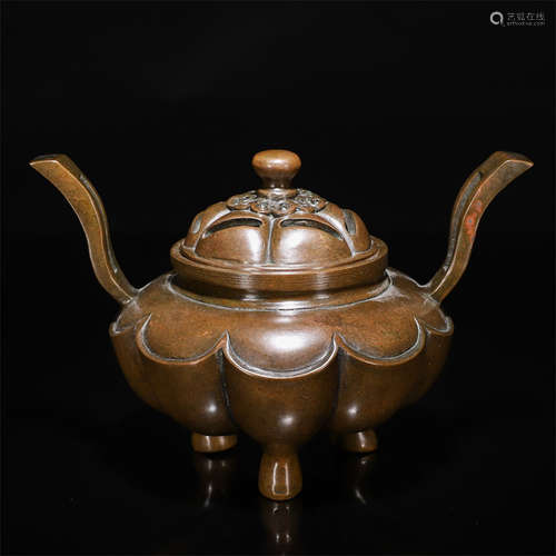 A Chinese Bronze Incense Burner