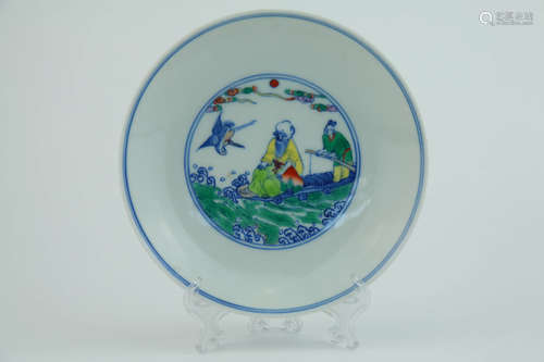 A Chinese Porcelain Plate