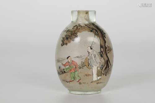 Yongshoutian glass snuff bottle