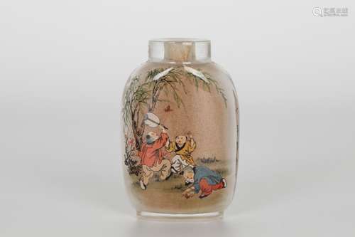 Ma Shaoxuan glass snuff bottle