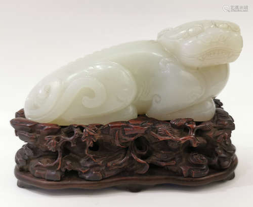 Song Hetian Jade Animal Decoration