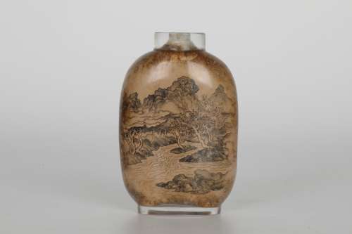 Ye Zhongsan，Glass Snuff Bottle