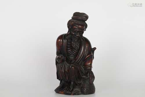 19th century wood old man