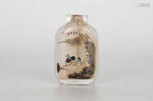 Ma Shaoxuan glass snuff bottle