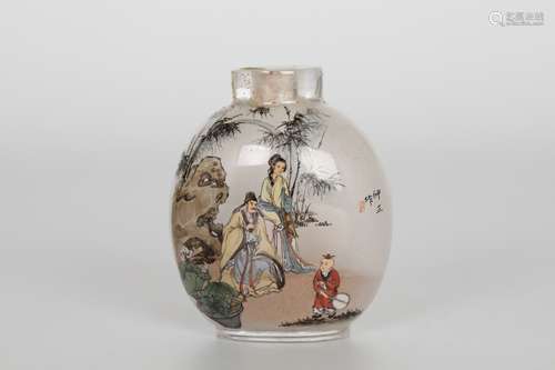 Ye Zhongsan，Glass Snuff Bottle