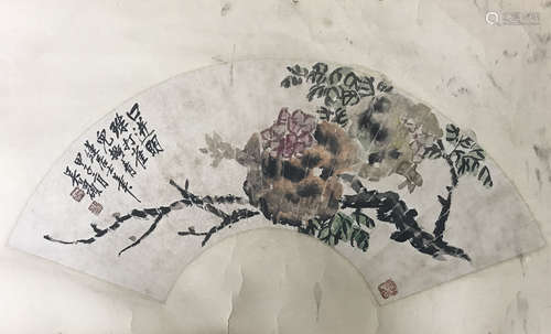 Wu Changshuo Fan