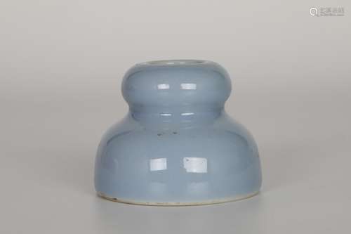 Qing， blue glaze washed