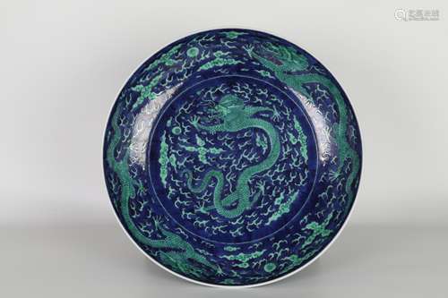 Kangxi Dragon Plate