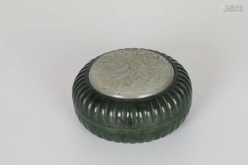 Qianlong Jade Fragrant Box