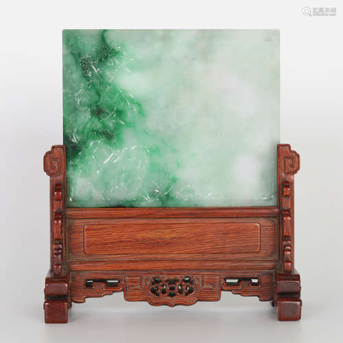 the 18th century Jadeite screen