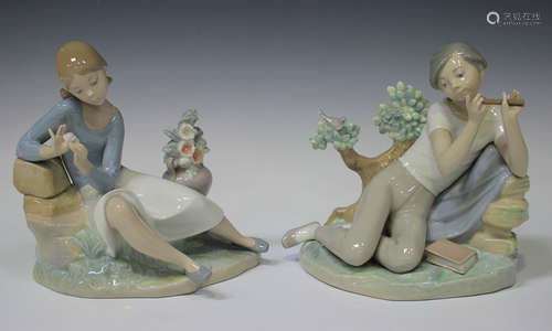 Two Lladro figures, including Rosalinda, No. 4836.Buyer’s Premium 29.4% (including VAT @ 20%) of the