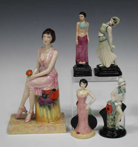 A Royal Doulton Peggy Davies limited edition figure Precious Moment, No. 152 of 250, height 19.