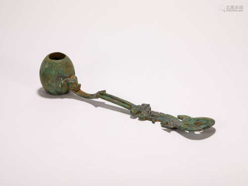 汉代青铜勺子
