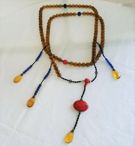 19th Chinese Imperial-Style Court Necklace